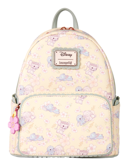 Loungefly - Cute Disney Stitch Cherry Bloss Mini Backpack
