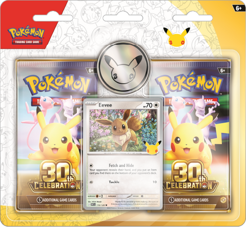 Pokémon TCG: Blister 2 Pack - 30th Celebration