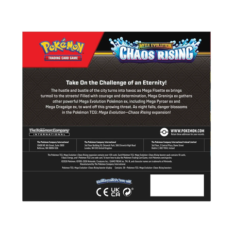Pokémon TCG: Mega Evolution Chaos Rising - Booster Box