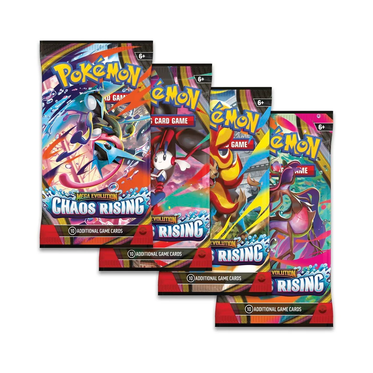 Pokémon TCG: Mega Evolution Chaos Rising Booster Pack Set