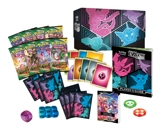 Pokèmon TCG: Evolving Skies Elite Trainer Box (Pink/Blue)