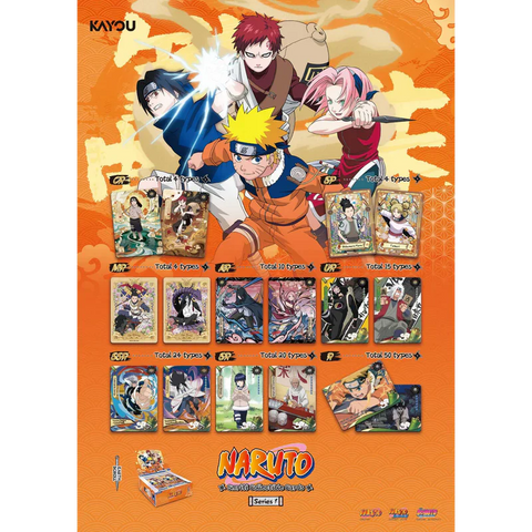 Kayou - Naruto - Smriti Collectible Cards Series 01 (Earth Scroll) - Booster Box (20x Packs)