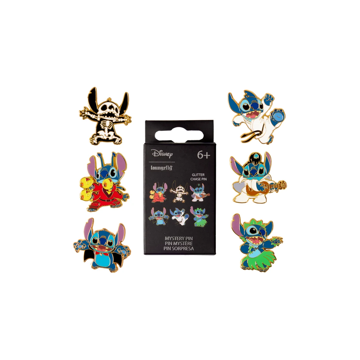 Loungefly - Blind Box Enamel Pins - Stitch Mystery