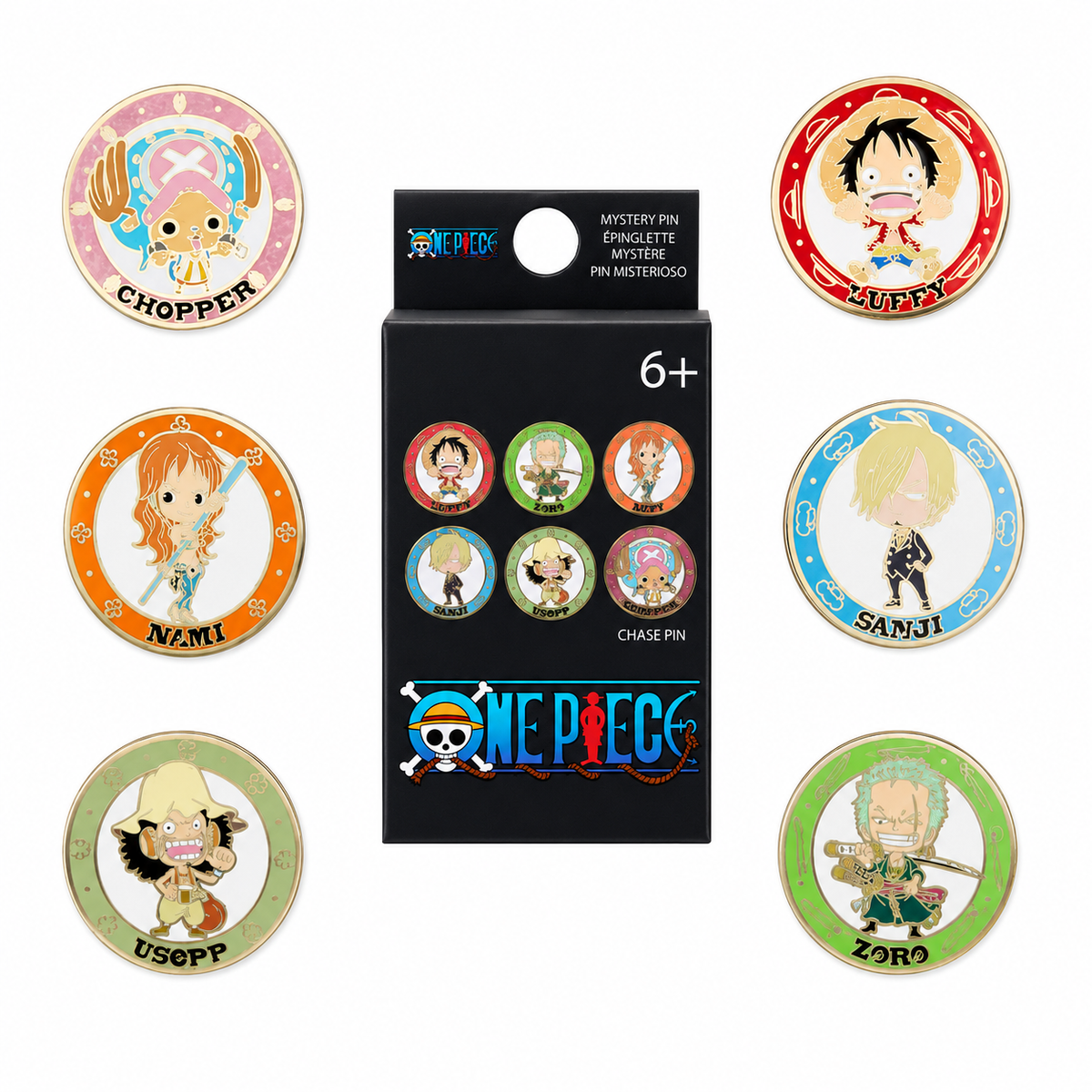Loungefly - Mystery Pins - One Piece Chibi