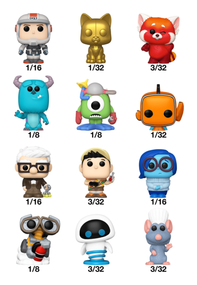Funko - Bitty POP Singles: Pixar
