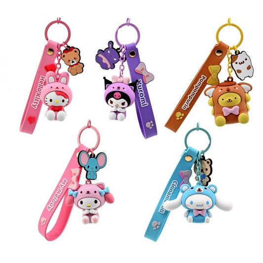 Hello Kitty and Friends Animal Series Keychains Assortment