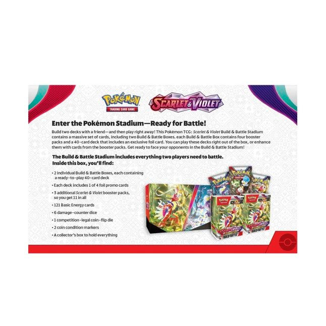 Pokèmon TCG: Scarlet & Violet Build & Battle Stadium