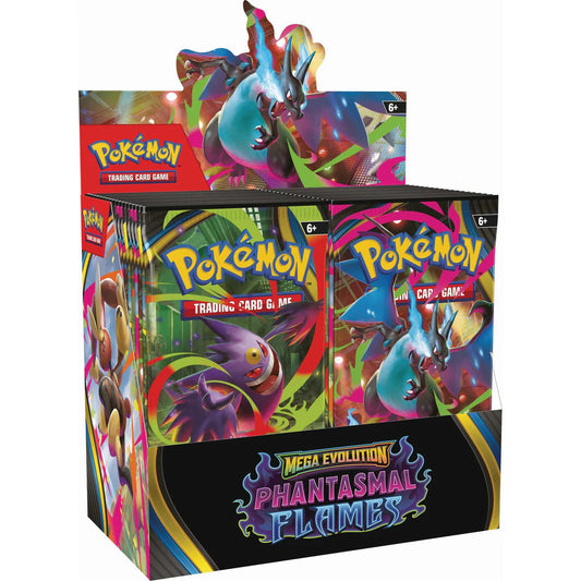 Pokémon TCG: Mega Evolution Phantasmal Flames - Booster Box (36 Packs)