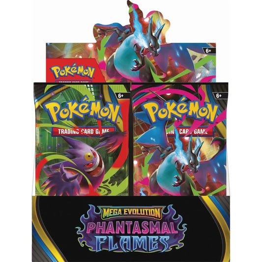 Pokémon TCG: Mega Evolution Phantasmal Flames - Booster Box (36 Packs)