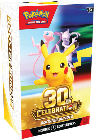Pokémon TCG: Booster Bundle - 30th Celebration