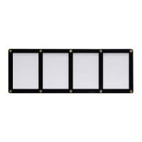 Ultra Pro - 4-Card Black Frame Screwdown Holder